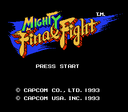 Mighty Final Fight for 2 Players